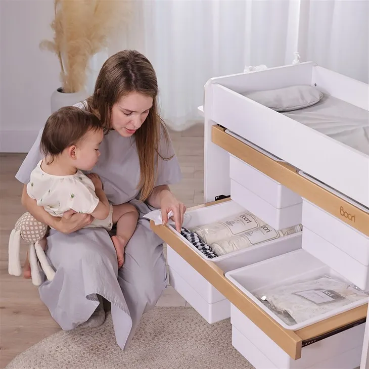 White Changing Table With Drawers factory